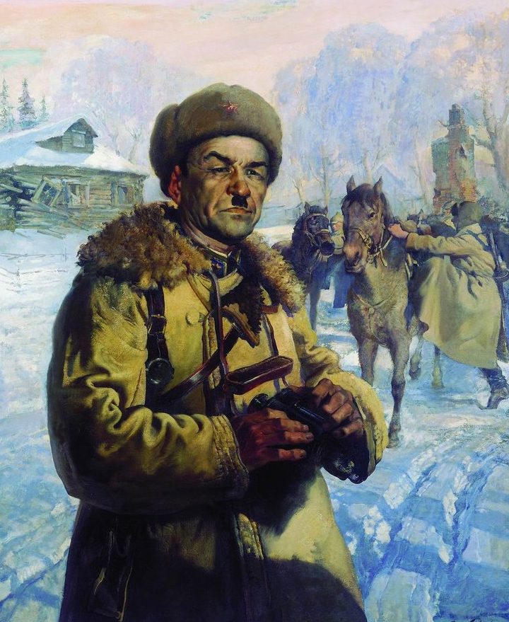 Соколов Илья. Портрет Генерала Панфилова.