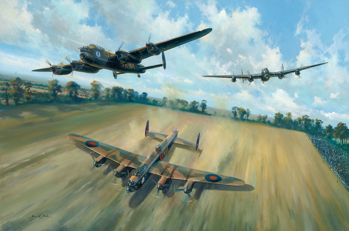 Atack Simon. Бомбардировщики Avro Lancaster.