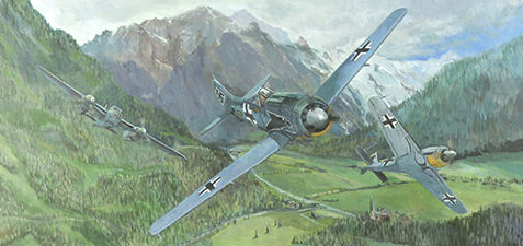 Jackson Phil. Истребители Fw-190s.