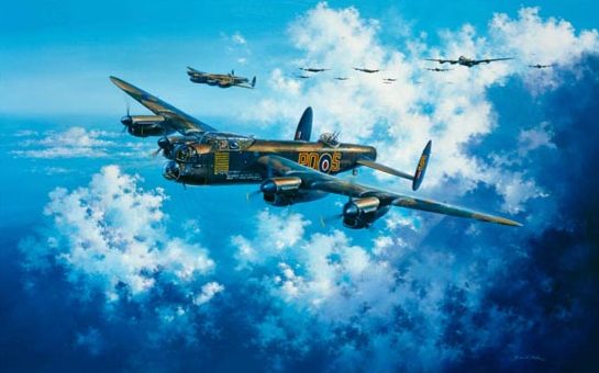 Atack Simon. Бомбардировщики Avro Lancaster.