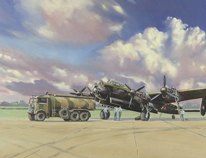 Jenkins Tim. Заправка бомбардировщика «Avro Lancaster».