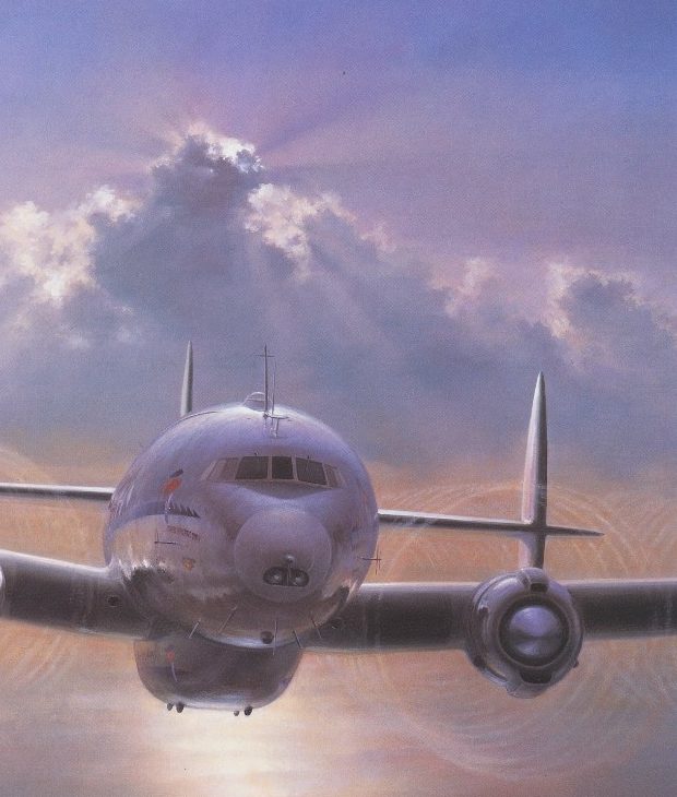 Thompson Charles. Транспортный самолет Lockheed Constellation.