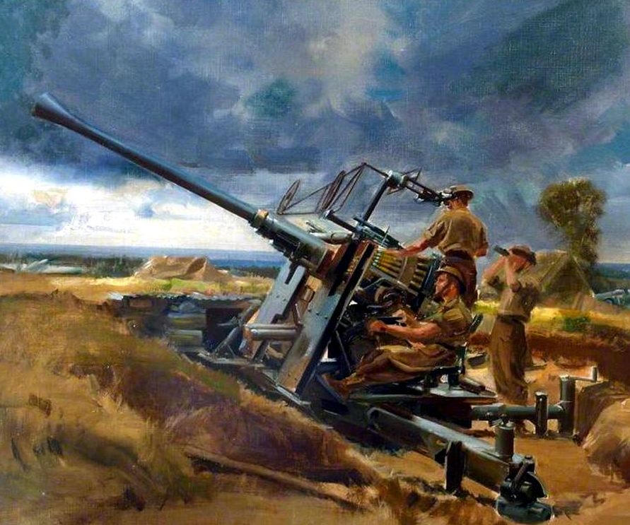 Wootton Frank. Зенитное орудие 40-mm Bofors L60 Mk.III.