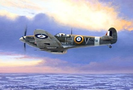 Brown Stephen. Истребитель Supermarine Spitfire Mk Vb. 