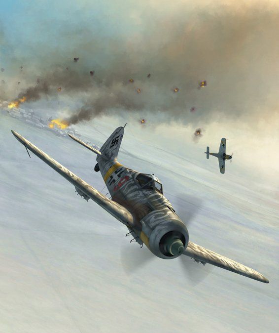 Boucher Jerry. Истребитель Fw-190F.