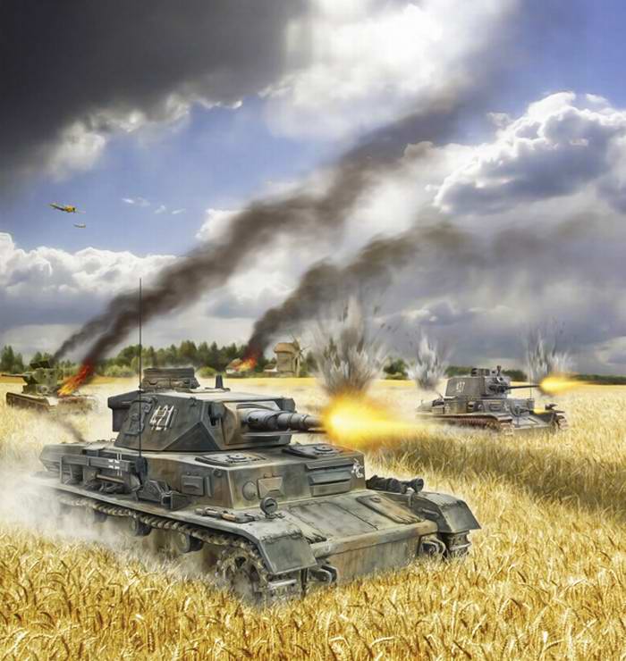 Петелин Валерий. Танк Panzer IV.
