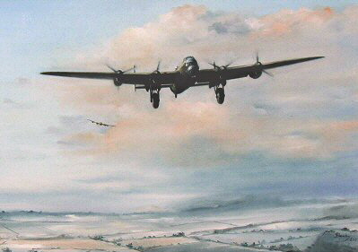 Bleasby Martin. Бомбардировщик Avro Lancaster.