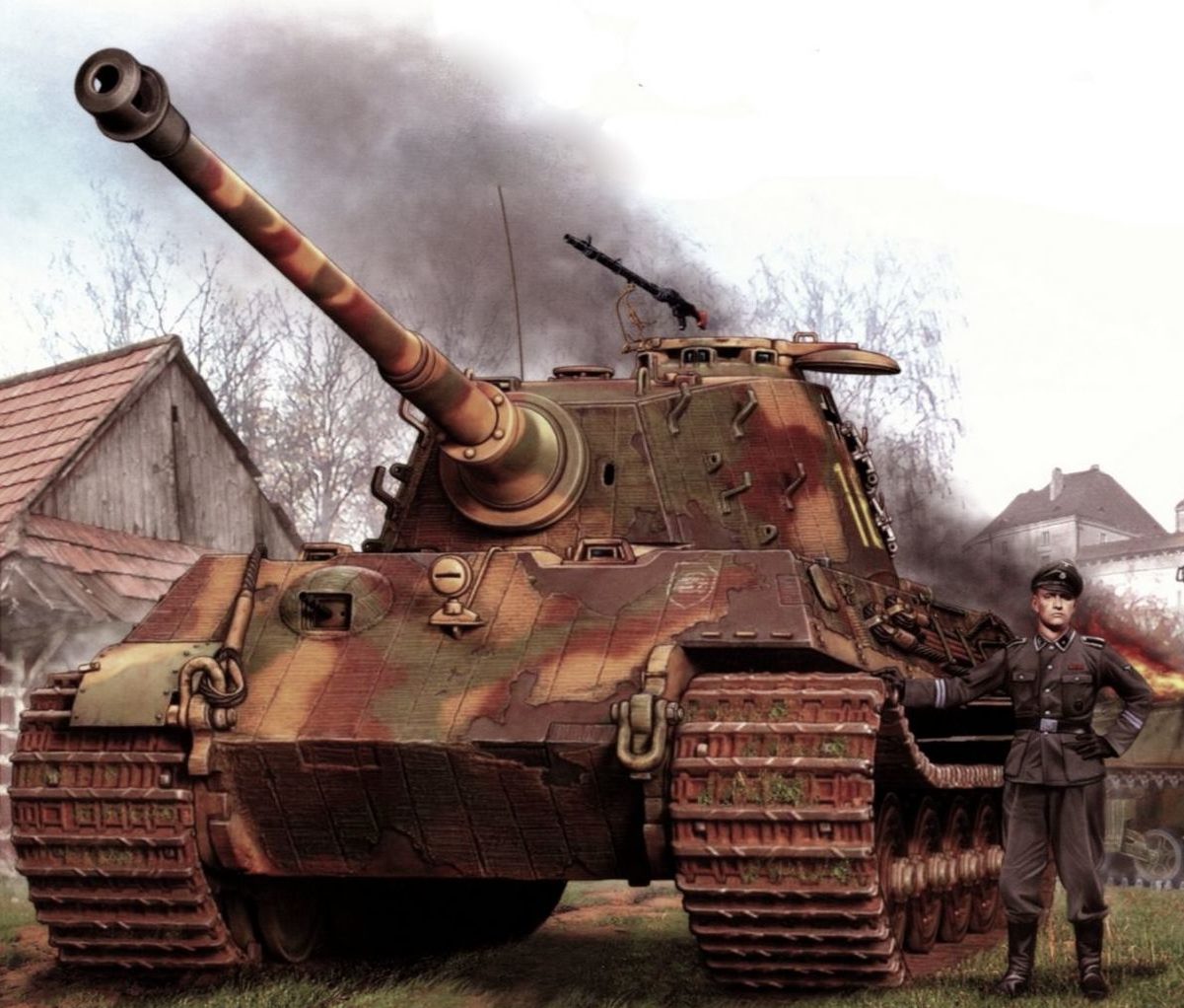 Петелин Валерий. Танк Tiger II.