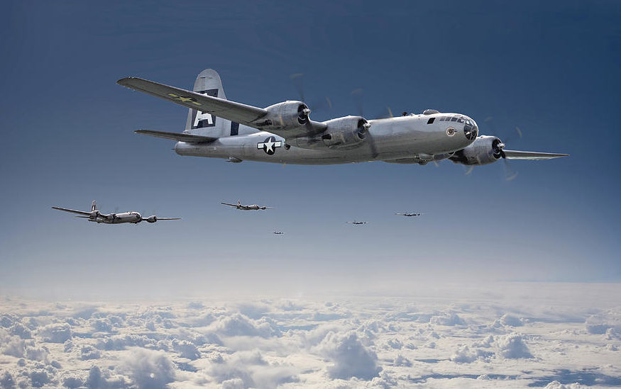Speirs Pat. Бомбардировщики B-29.
