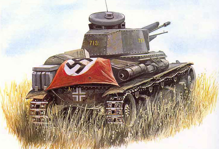 Sarson Peter. Танк PzKpfw 35(t).