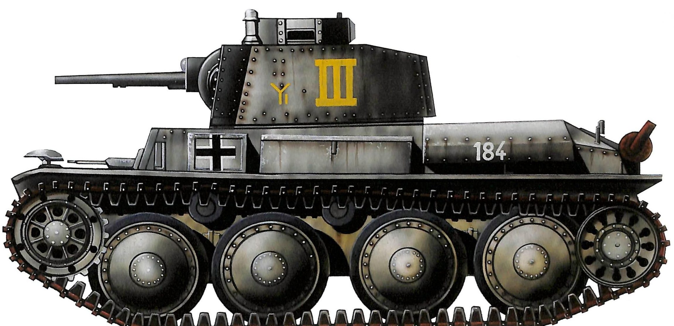 Sarson Peter. Танк PzBefw 38(t) Ausf. B.