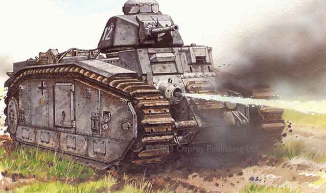 Sarson Peter. Огнеметный танк Panzerkampfwagen B2 (F).