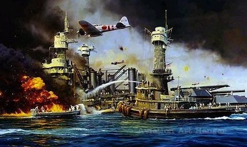 Taylor Robert. Атака в Pearl Harbor.