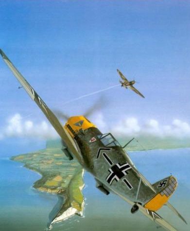Wyllie Iain. Истребитель Bf-109E-4.