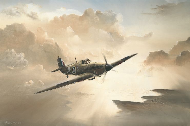 Hill Keith. Истребитель P-51 Mustang.