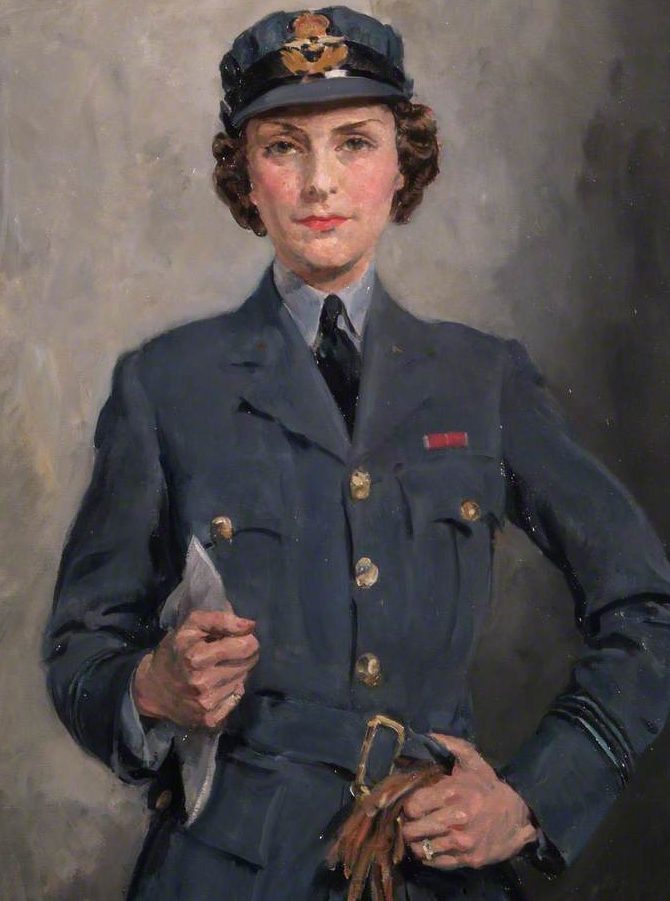 Dugdale Thomas Cantrell. Военнослужащая ВВС Felicity Hanbury.