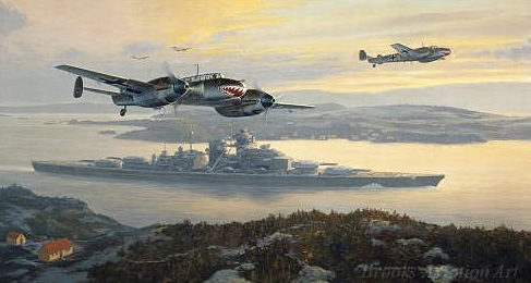 Postlethwaite Mark. Сопровождение линкора «Bismarck».
