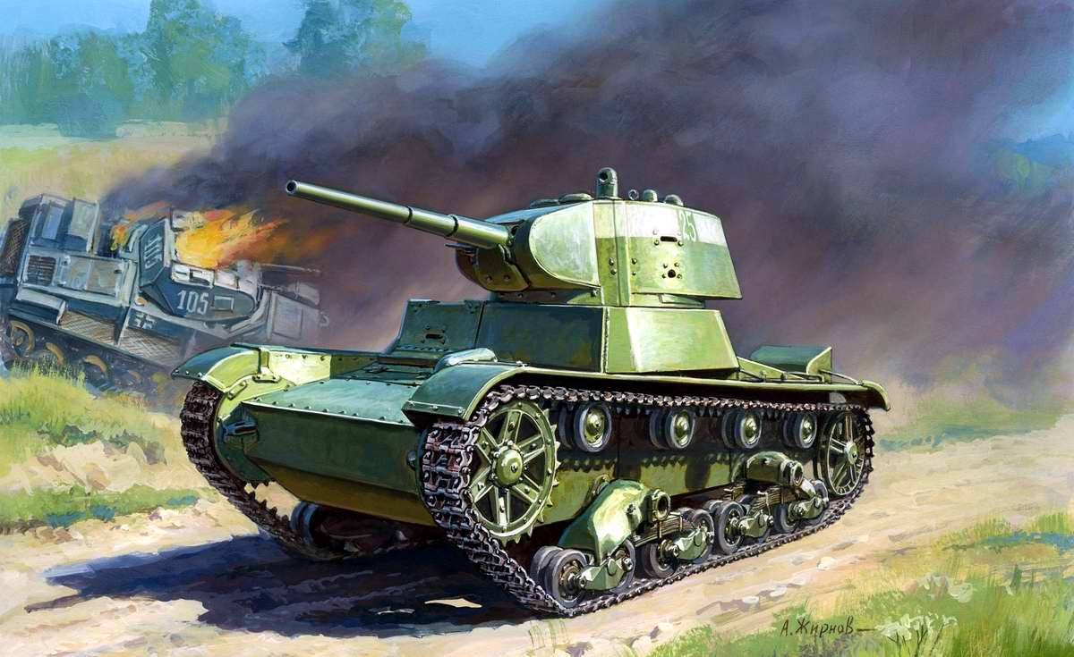 Жирнов Андрей. Легкий танк Т-26. 