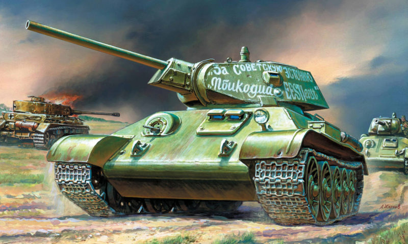 Жирнов Андрей. Танк Т-34-76