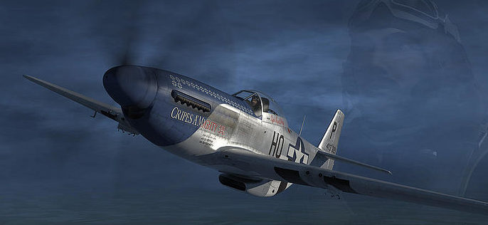 Perry Robert. Истребитель P-51 «Mustang».