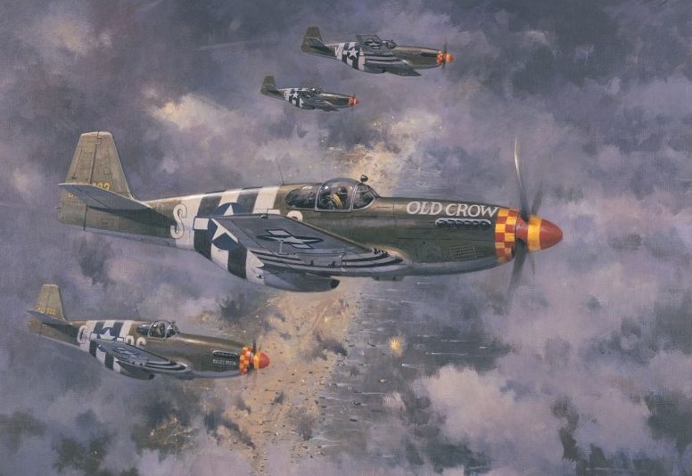 Turner Michael. Истребители P-51B Mustang.