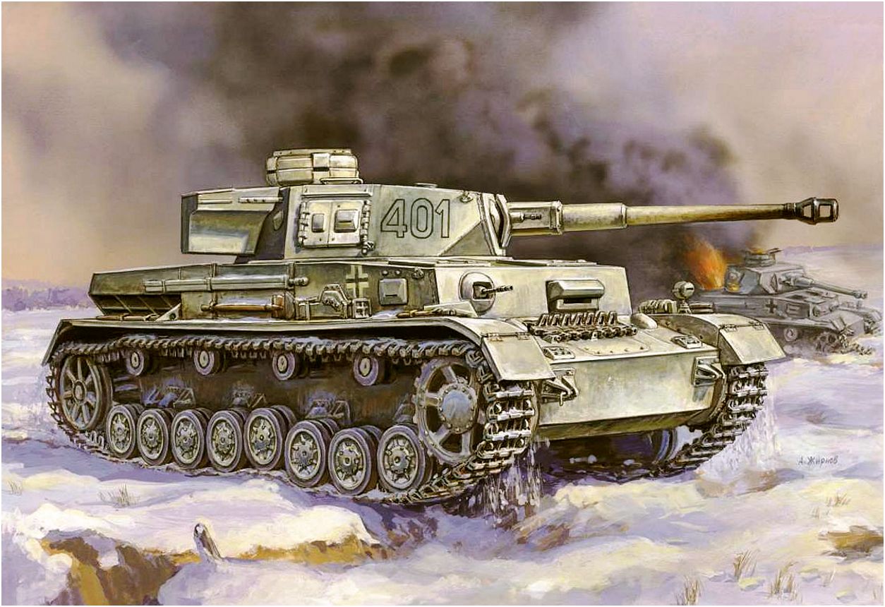 Жирнов Андрей. Танк Panzer IV Ausf. G.