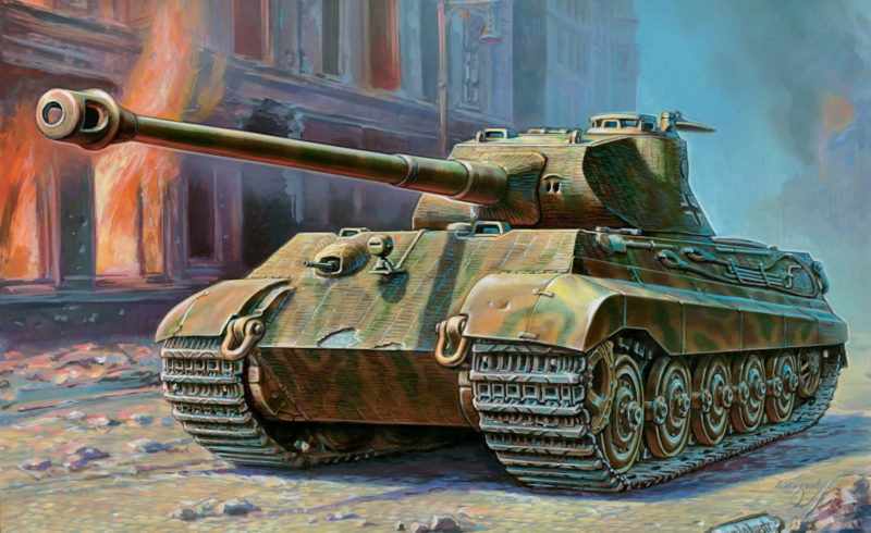 Жирнов Андрей. Танк Pz.Kpfw. VI Ausf. B.