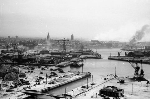 Порт Дюнкерк в мае 1940 г.