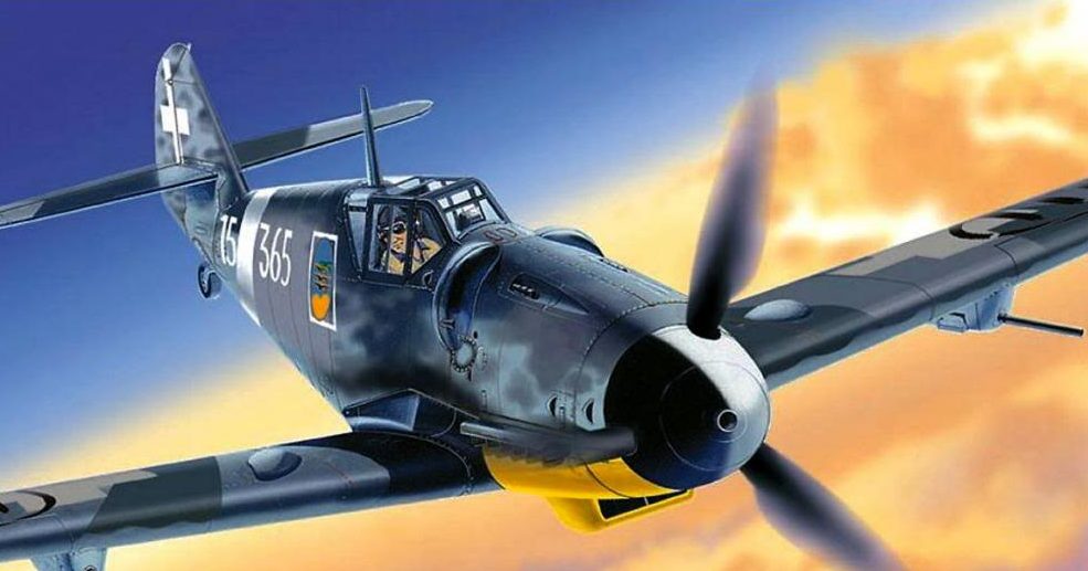 Paulli Giovanni. Истребитель Bf-109G-6.