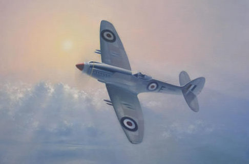 Thompson Charles. Истребитель Supermarine Spitfire.