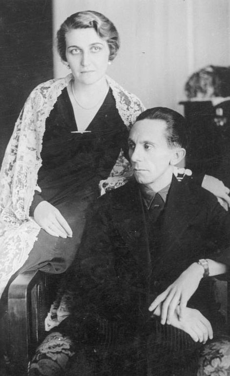 Магда и Йозеф Геббельс.