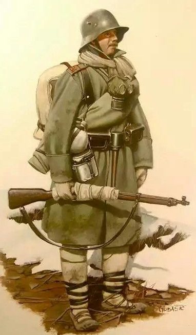 Marzioli Paolo. Болгарский солдат.