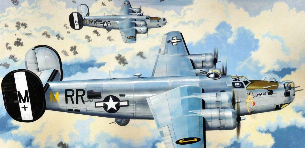 Greer Don. Бомбардировщик B-24J Liberator.