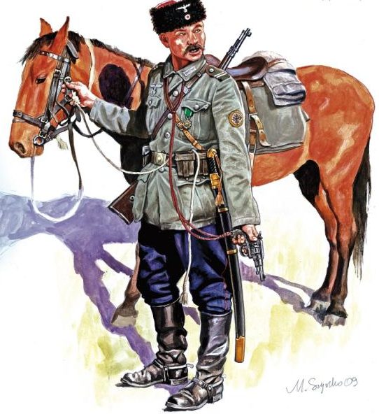 Szyzsko Marek. Немецкий кавалерист.
