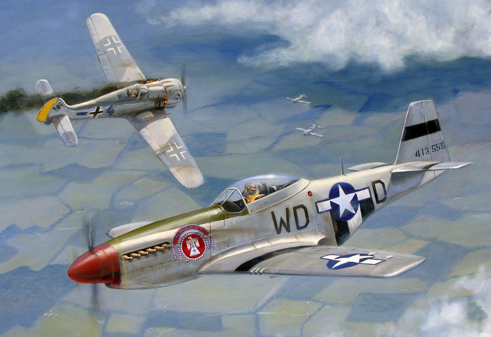 Weber Kevin. Истребитель P-51 «Mustang».