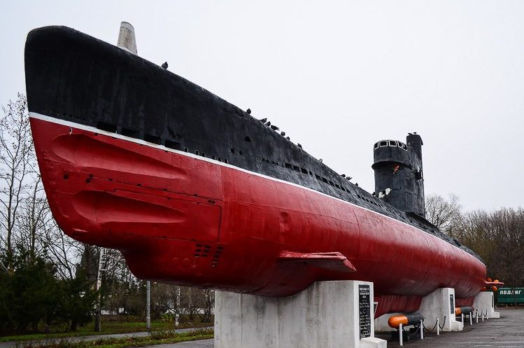 Подводная лодка М-296 серии «Малютка».