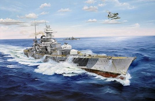 Wilson Randall. Линкор «Scharnhorst».