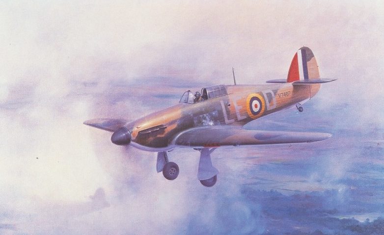 Thompson Charles. Истребители Hawker Hurricane.