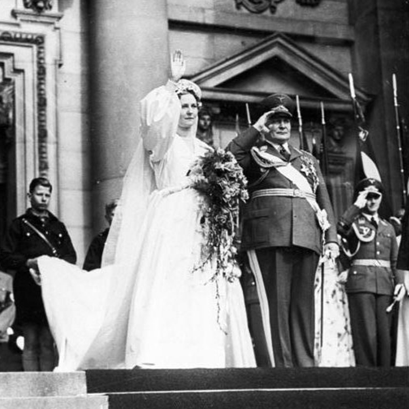 Свадьба Германа Геринга и Эммы.