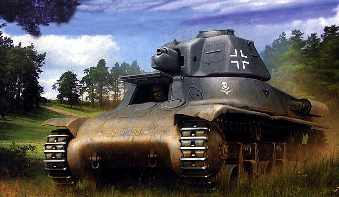 Wróbel Arkadiusz. Panzerkampfwagen 38-H 735(f).