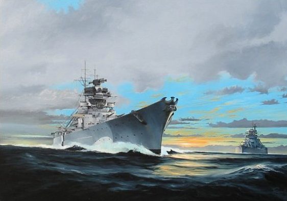 Wilson Randall. Линкор «Bismarck».