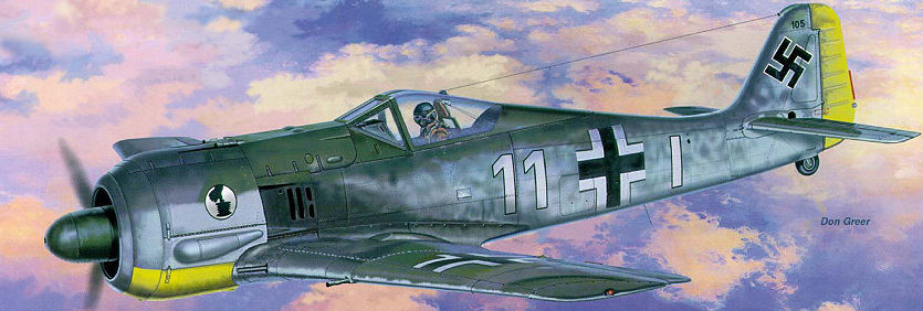 Greer Don. Истребитель Fw-190A.