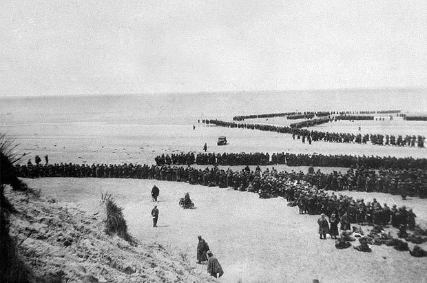 В ожидании эвакуации. Дюнкерк, май 1940 г. 