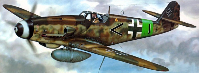 Greer Don. Истребители Bf-109.