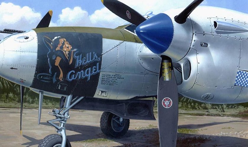 Kolacha Zbigniew. Тяжелый истребитель Lockheed P-38.