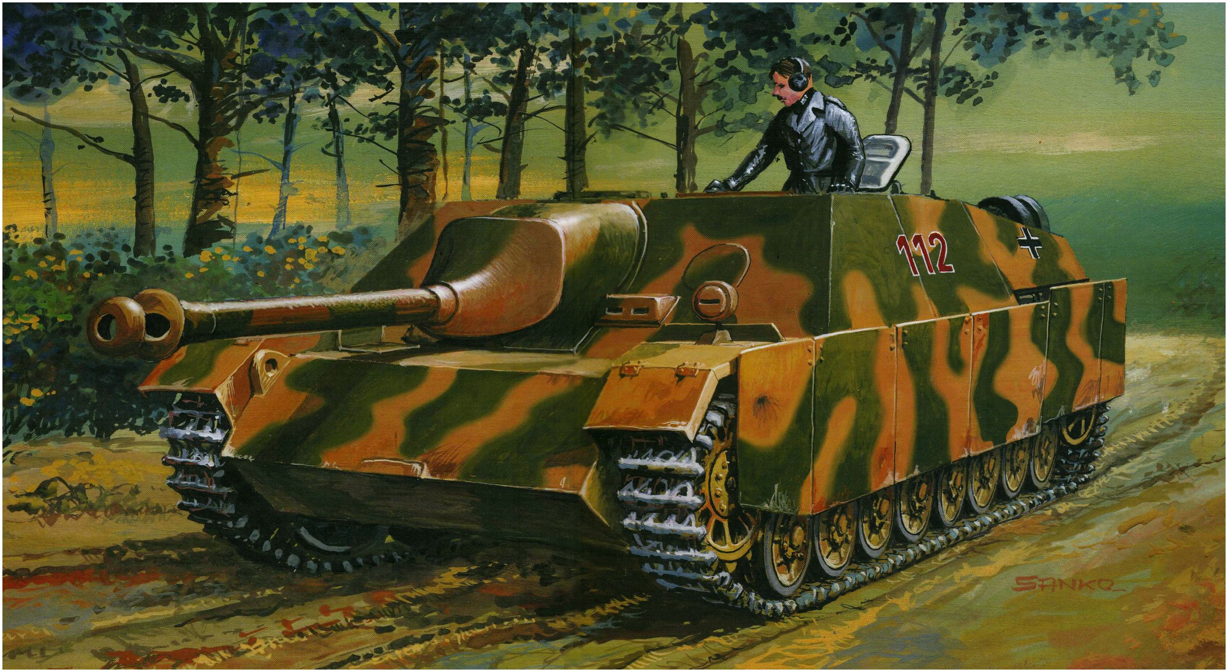 Sankowski Wojciech. САУ «Jagdpanzer IV». 