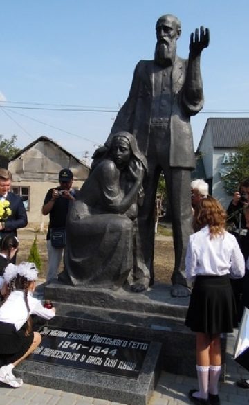 г. Балта. Мемориал памяти узников гетто был открыт в 2015 году.