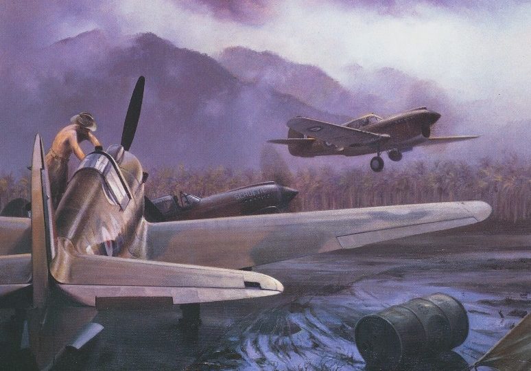 Thompson Charles. Истребитель Curtiss P-40 Kittyhawk.