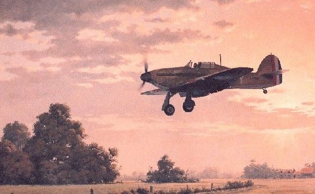 Woodcock Keith. Истребитель Hawker Hurricane Mk.1.