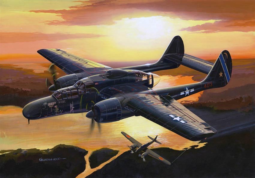 Kolacha Zbigniew. Ночной истребитель Northrop P-61 Black Widow.
